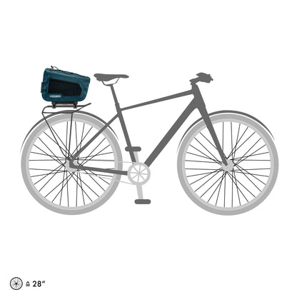 Sac Trunk | imperméable Bleu pétrole