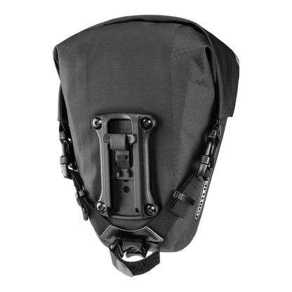 Sac de selle Saddle | imperméable roll‑top Black matt