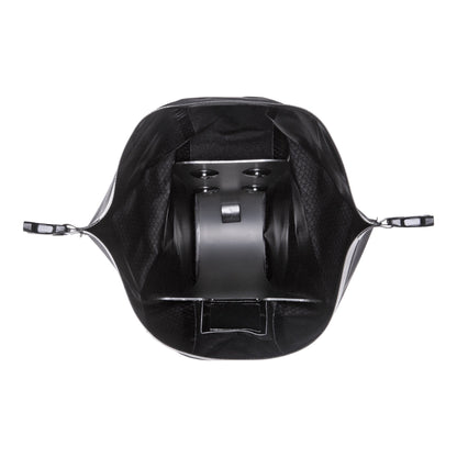 Sac de selle Saddle | imperméable roll‑top Black matt