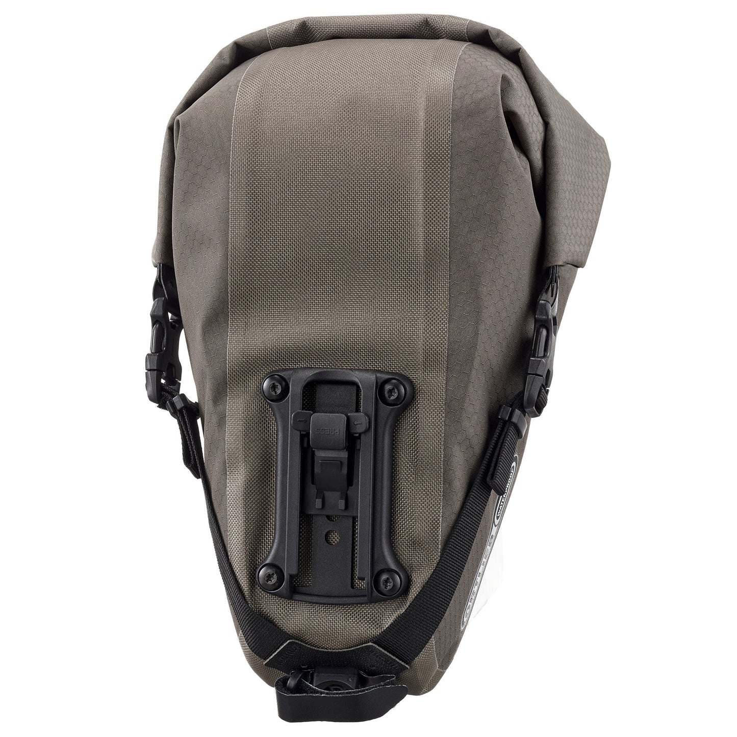 Sac de selle Saddle | imperméable roll‑top Black matt