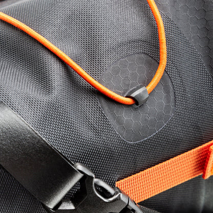 SeatPack : sac de selle imperméable roll‑top – Black matt