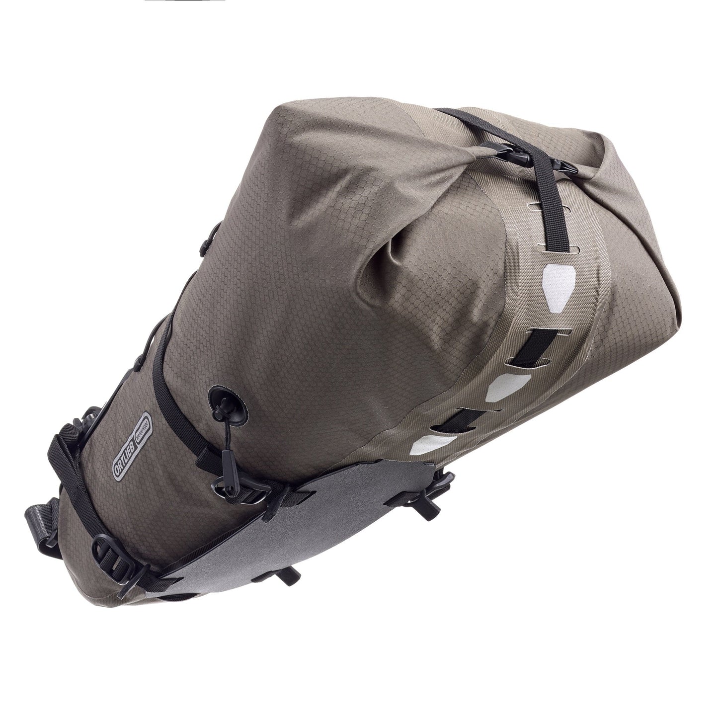 Sac de selle Sable foncé – SeatPack roll‑top