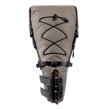 SeatPack : sac de selle imperméable roll‑top – Black matt