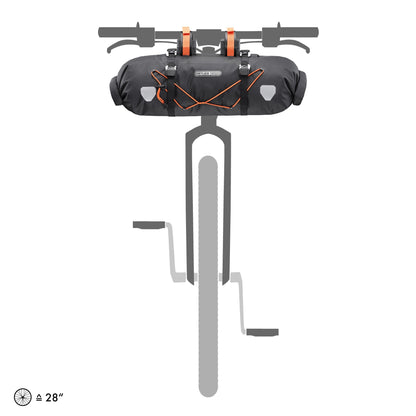 Handlebar : sacoche de guidon imperméable roll‑top – Sable foncé