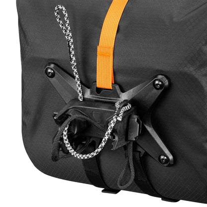 Sacoche de guidon Handlebar Qr | imperméable roll‑top Black matt