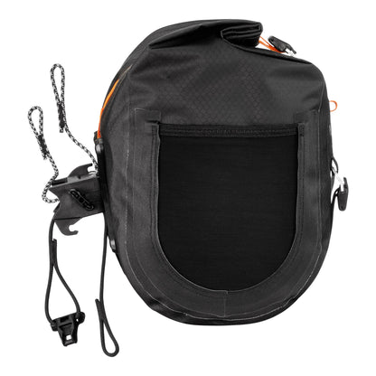 Sacoche de guidon Handlebar Qr | imperméable roll‑top Black matt
