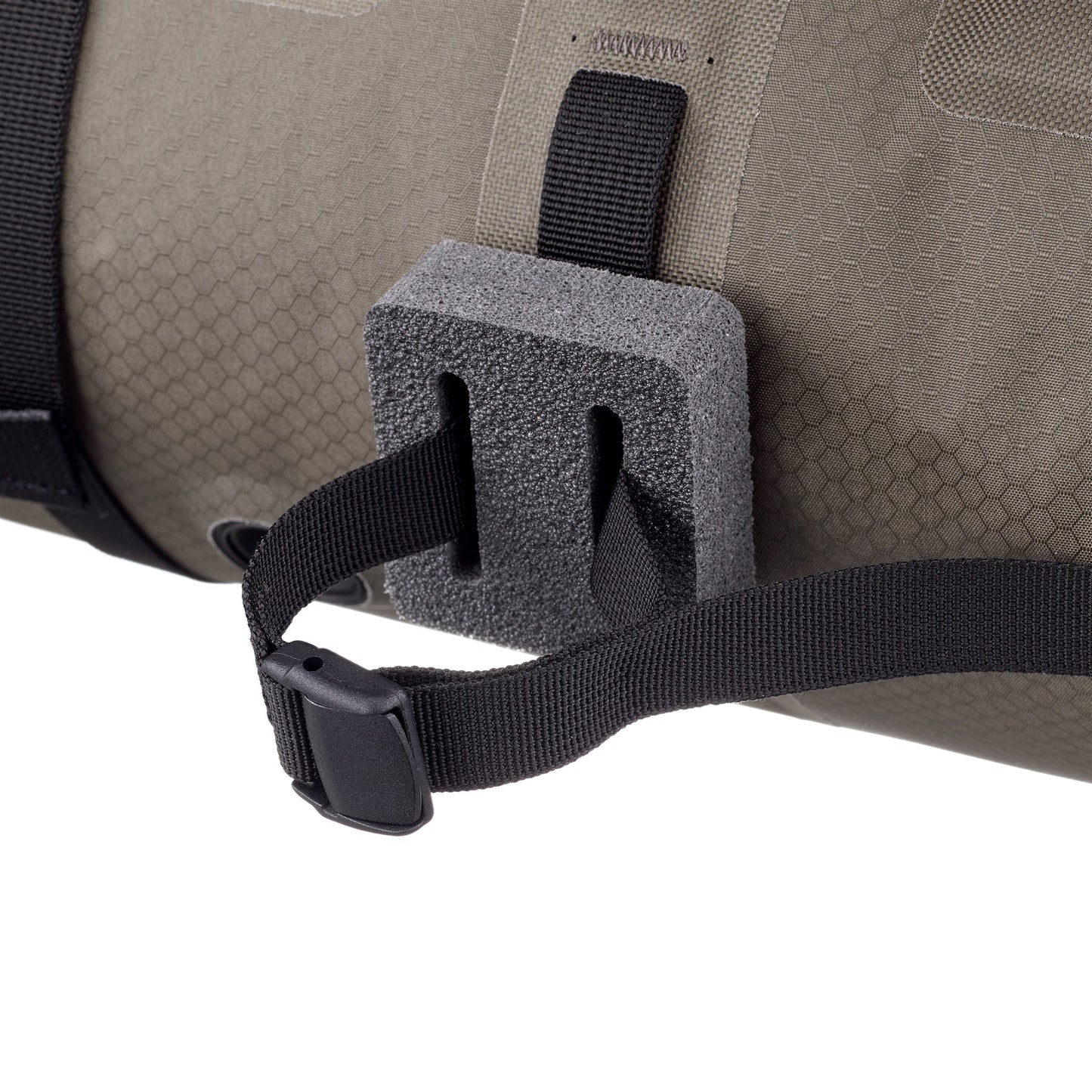 Handlebar : sacoche de guidon imperméable roll‑top – Sable foncé