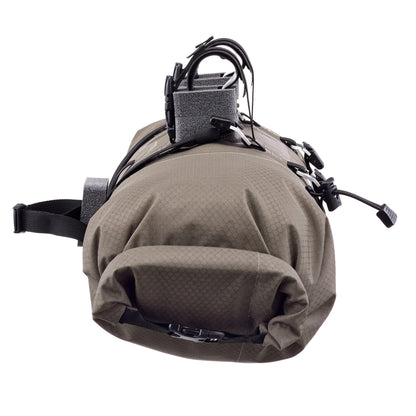 Handlebar : sacoche de guidon imperméable roll‑top – Sable foncé