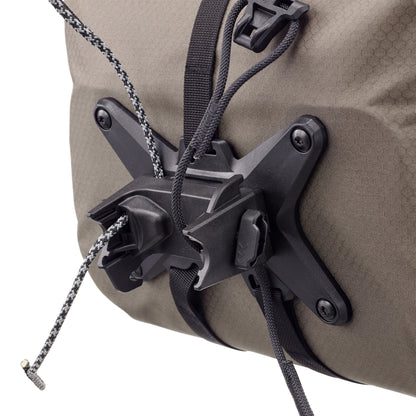 Sacoche de guidon Handlebar Qr | imperméable roll‑top Black matt
