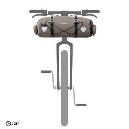 Handlebar Flex – sacoche de guidon roll‑top Black matt