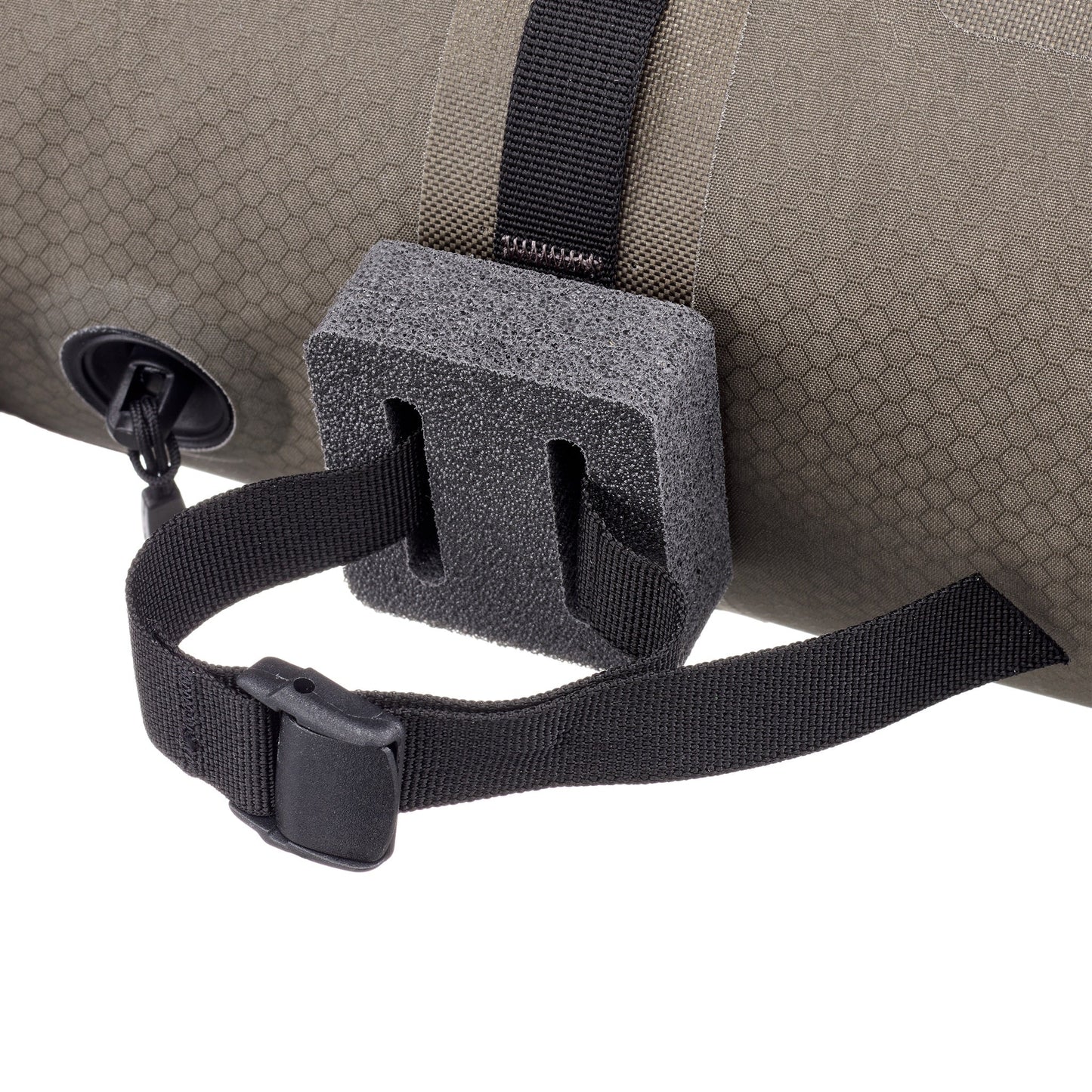 Handlebar : sacoche de guidon imperméable roll‑top – Sable foncé