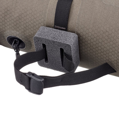 Handlebar : sacoche de guidon imperméable roll‑top – Sable foncé
