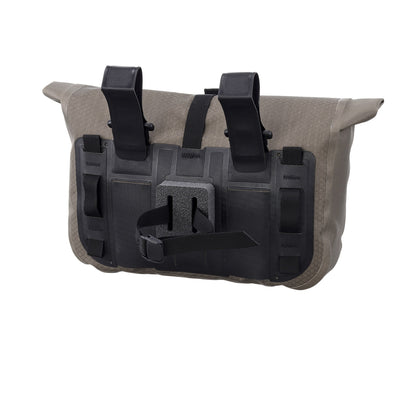 Édition imperméable roll‑top Pack Accessoire – sacoche de guidon Sable foncé