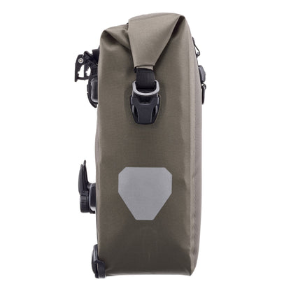 Sacoche de porte-bagages Gravel | imperméable QL2.1 roll‑top Sable foncé