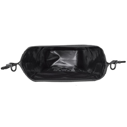 Sacoche de porte-bagages Black matt – Gravel Single imperméable QL3.1 roll‑top