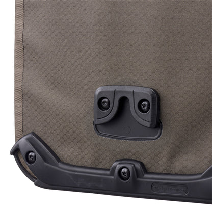 Sacoche de porte-bagages Black matt – Gravel Single imperméable QL3.1 roll‑top