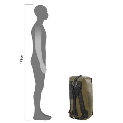 Duffle – sac imperméable Sun yellow - black