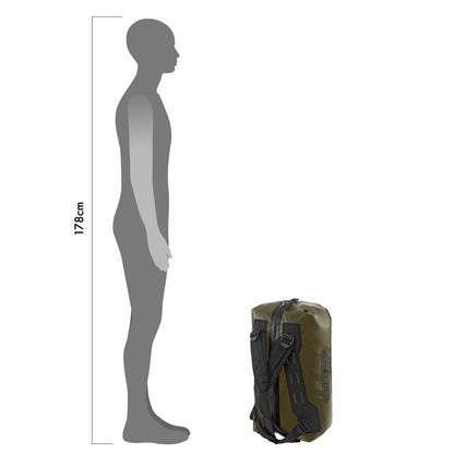Duffle – sac imperméable Sun yellow - black
