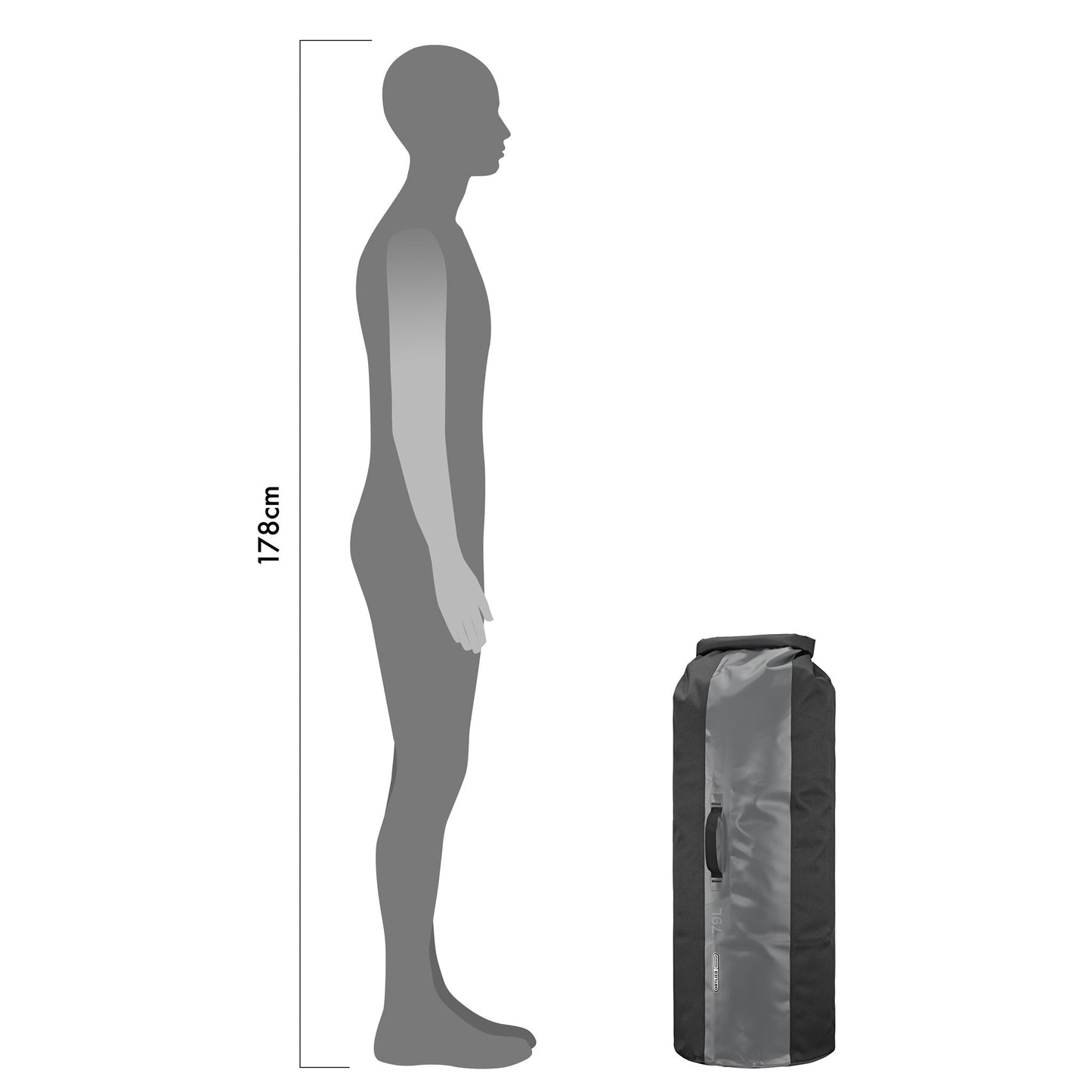 Dry Heavy sac étanche (imperméable roll‑top)