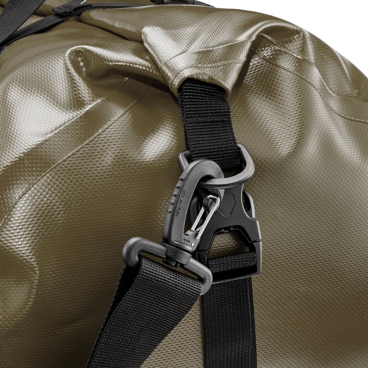 Édition imperméable roll‑top RackPack – sac Vert olive