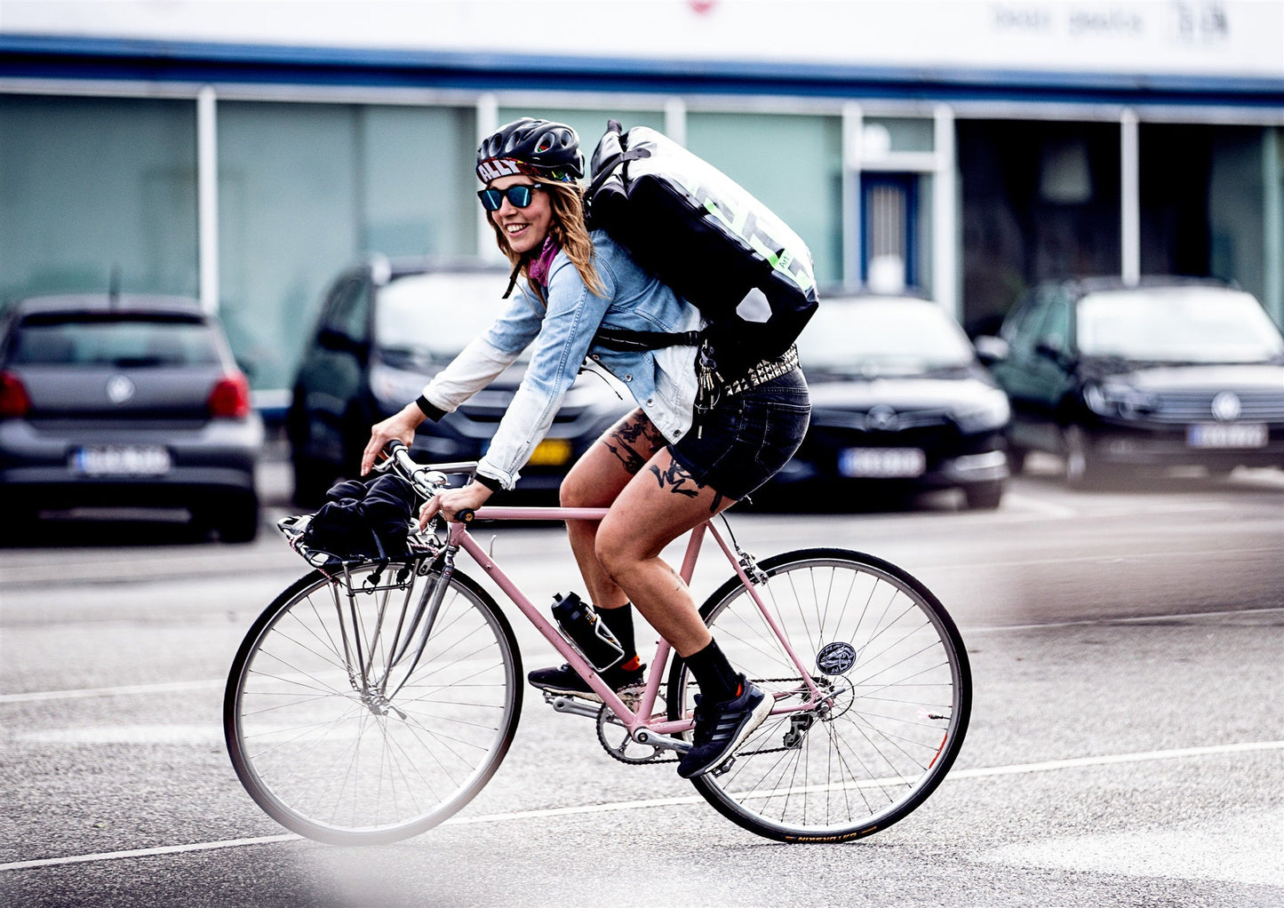 Messenger Pro : sac à dos roll‑top