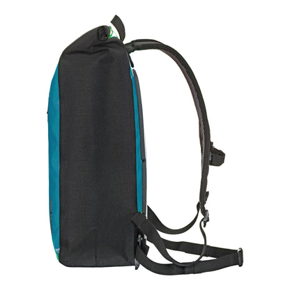 Sac à dos Petrol - black – Velocity imperméable roll‑top urbain