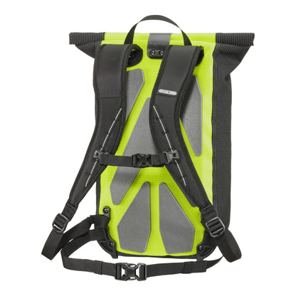 Velocity – sac à dos roll‑top urbain Neon yellow - black reflective