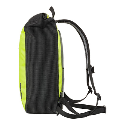 Velocity – sac à dos roll‑top urbain Neon yellow - black reflective