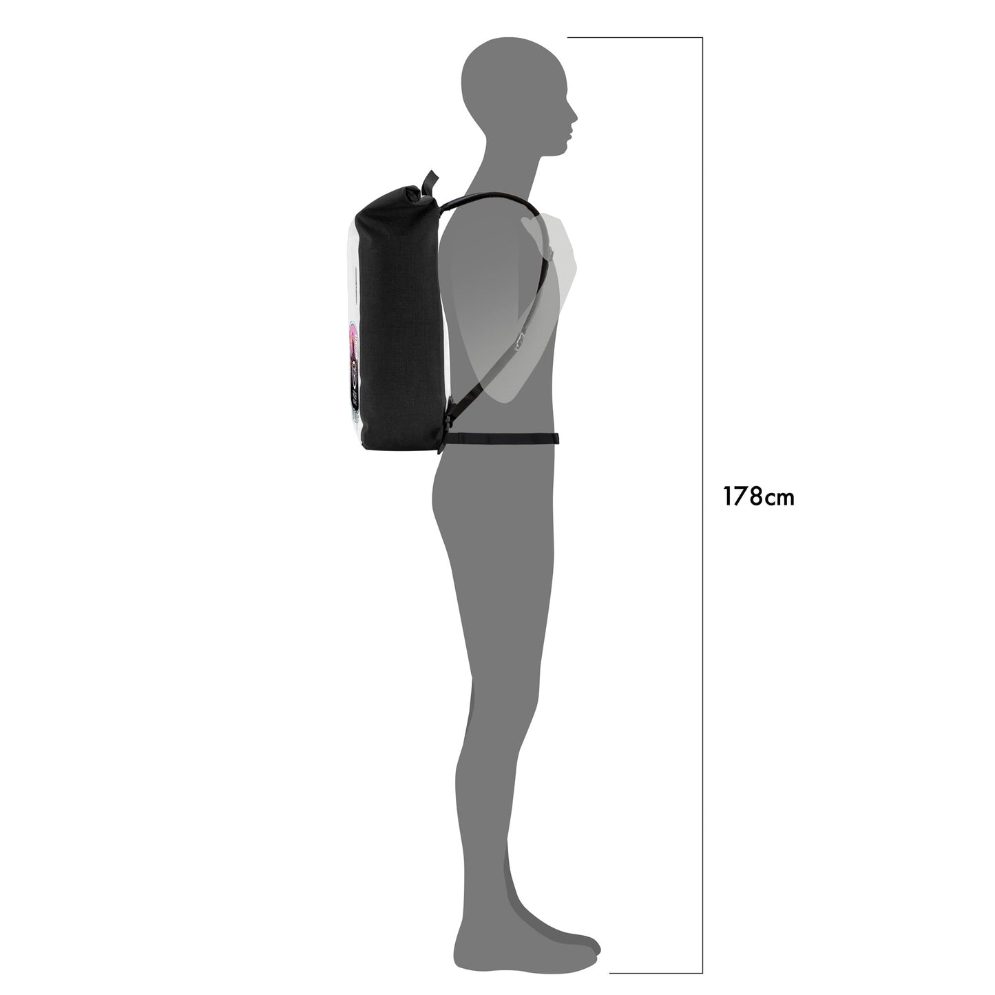 Sac à dos Design "lake" – Velocity roll‑top urbain