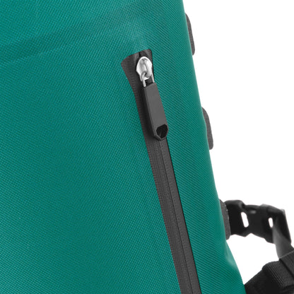 Commuter Daypack – sac à dos imperméable roll‑top urbain Atlantis green