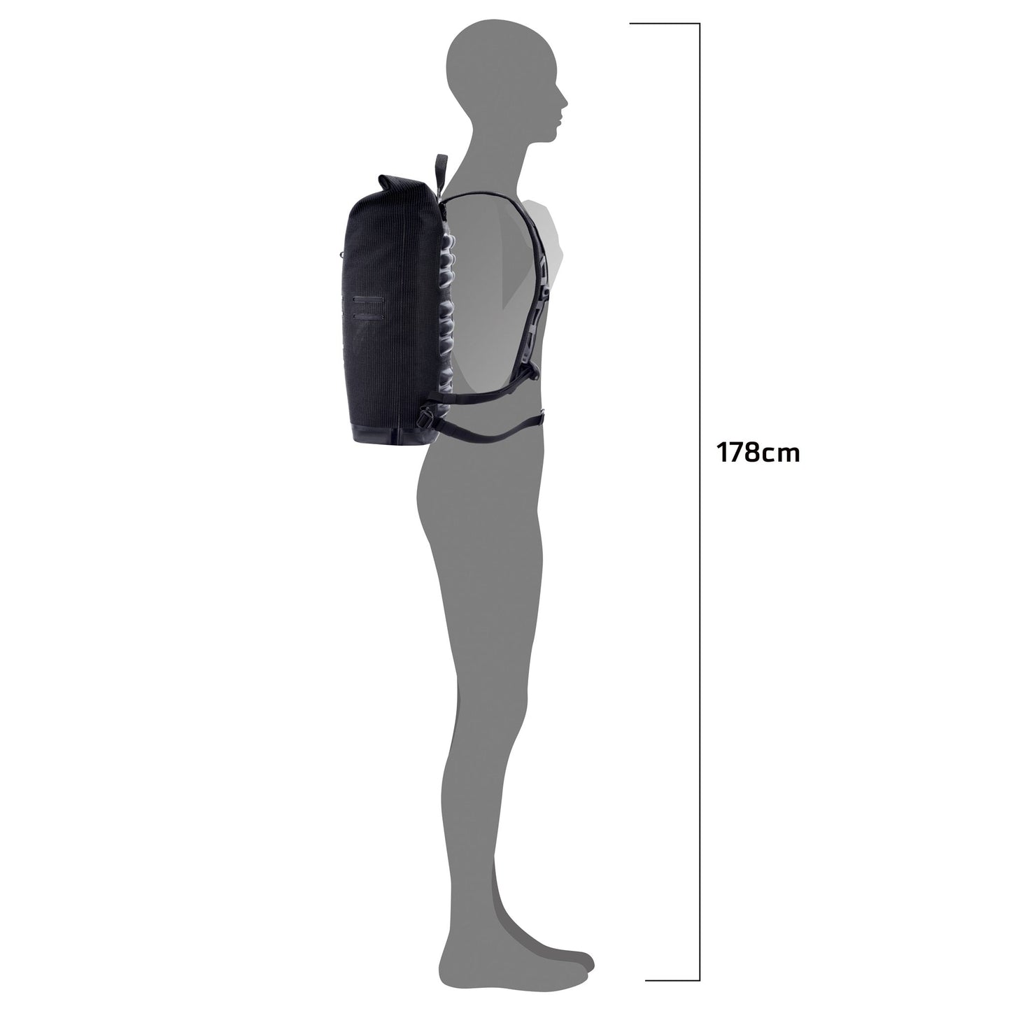 Commuter Daypack : sac à dos roll‑top urbain