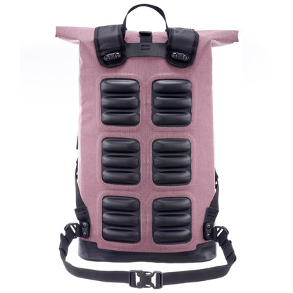 Édition imperméable roll‑top urbain Commuter Daypack – sac à dos Ash rose