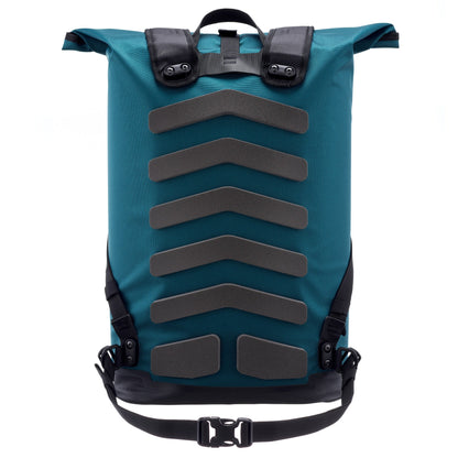 Commuter Daypack – sac à dos imperméable roll‑top urbain Atlantis green