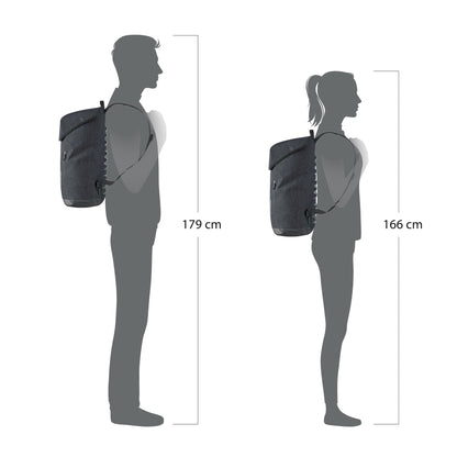 Soulo : sac à dos polyvalent – Sable foncé