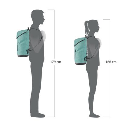 Soulo : sac à dos polyvalent – Sable foncé
