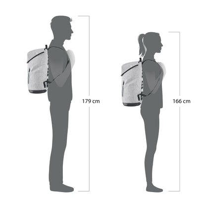 Soulo : sac à dos polyvalent – Sable foncé