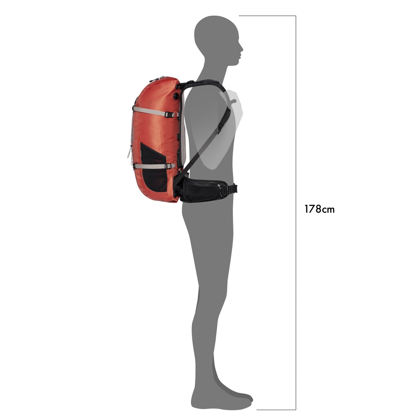 Édition imperméable Atrack – sac à dos Rooibos