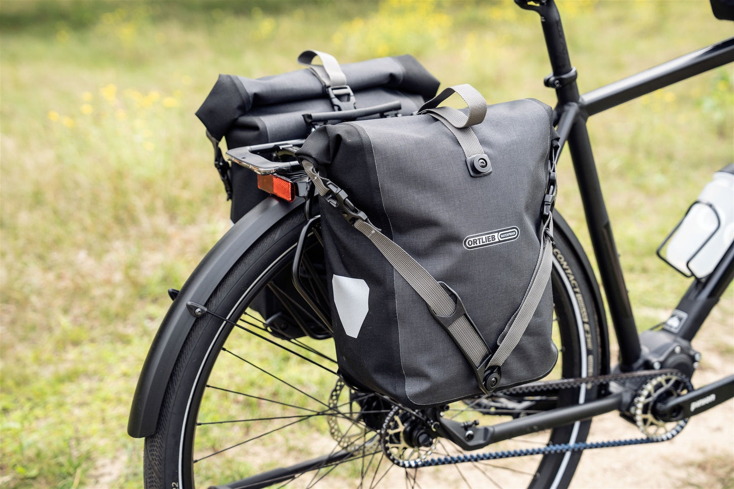 SportRoll : sacoche de porte-bagages QL2.1 roll‑top – Kiwi - moss green