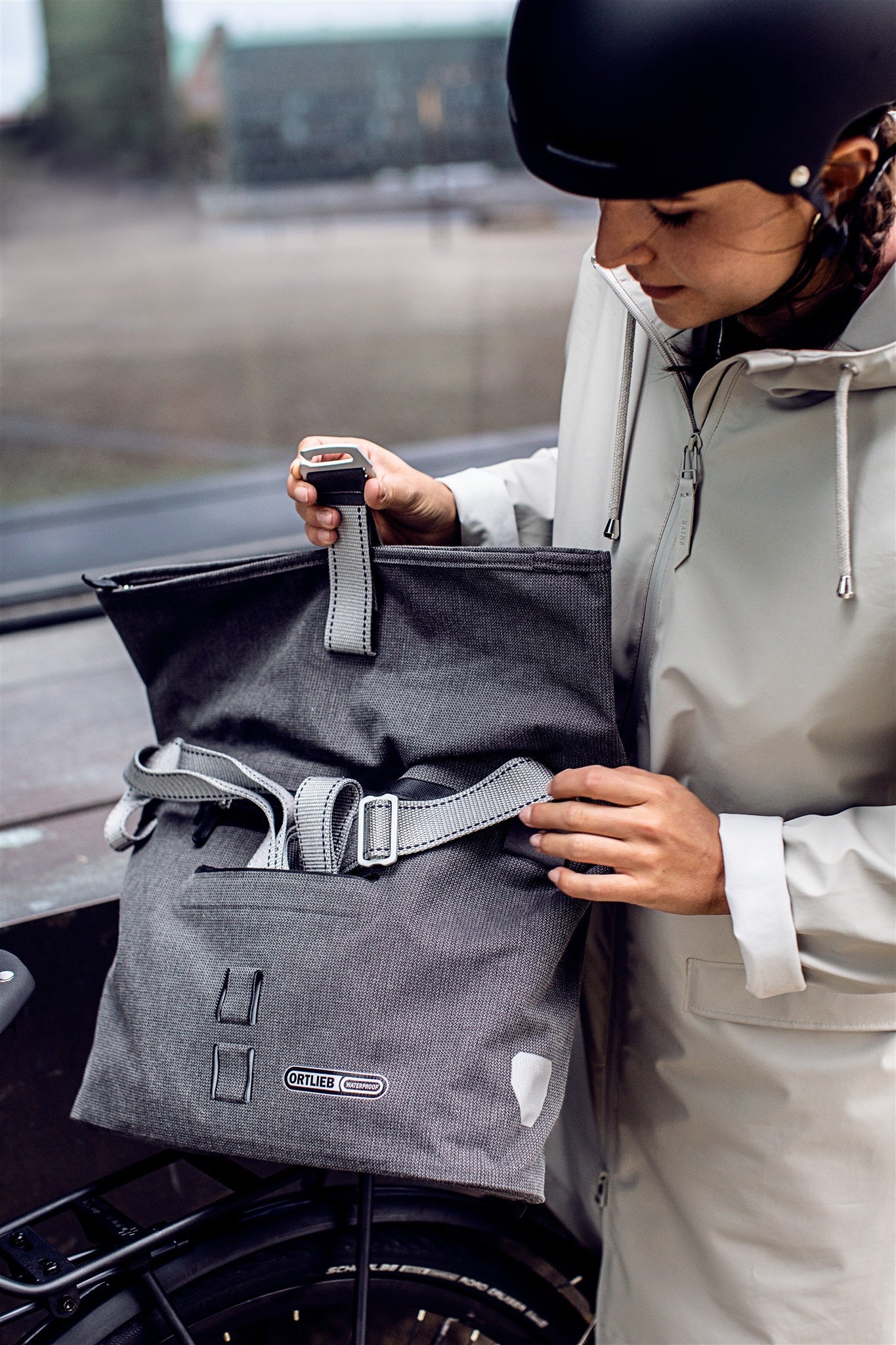 Sacoche de porte-bagages Ink – Twin Urban QL2.1 urbain