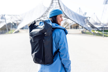 Sac à dos Noir – Var-Lite QL2.1 roll‑top