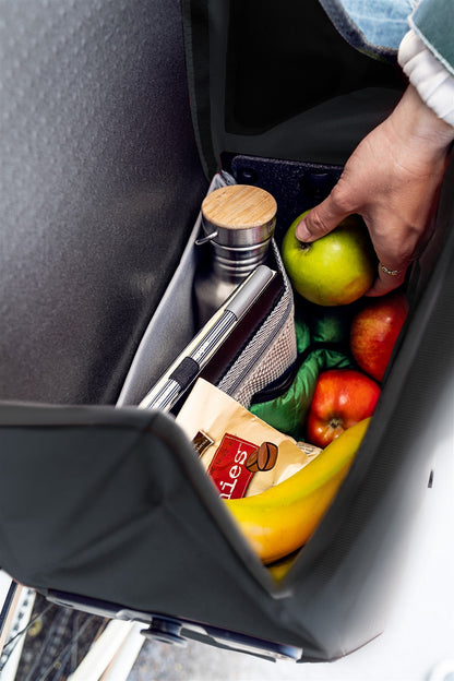 Édition polyvalent Velo Shopper – sacoche de porte-bagages Noir