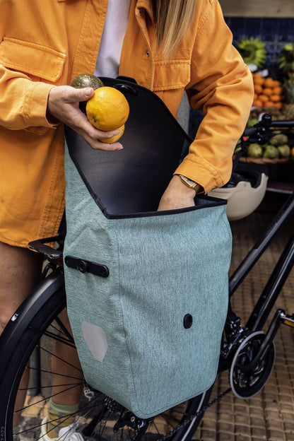 Édition polyvalent Velo Shopper – sacoche de porte-bagages Noir