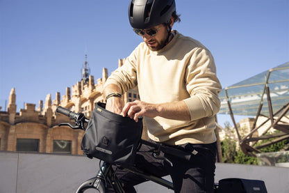 Velo Sling sacoche de guidon Sable foncé (roll‑top)