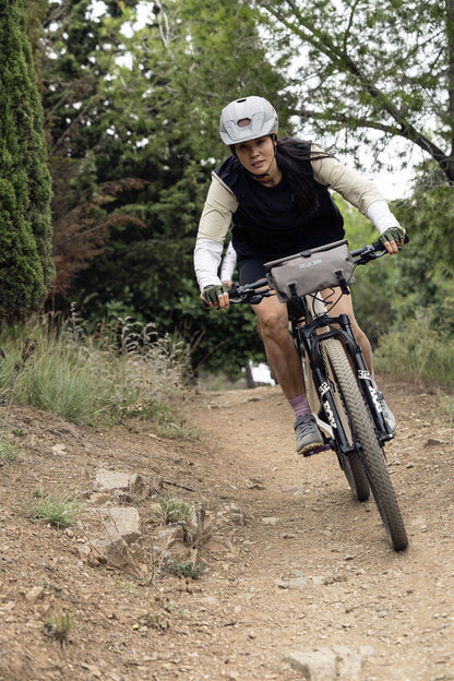 Velo Sling sacoche de guidon Sable foncé (roll‑top)