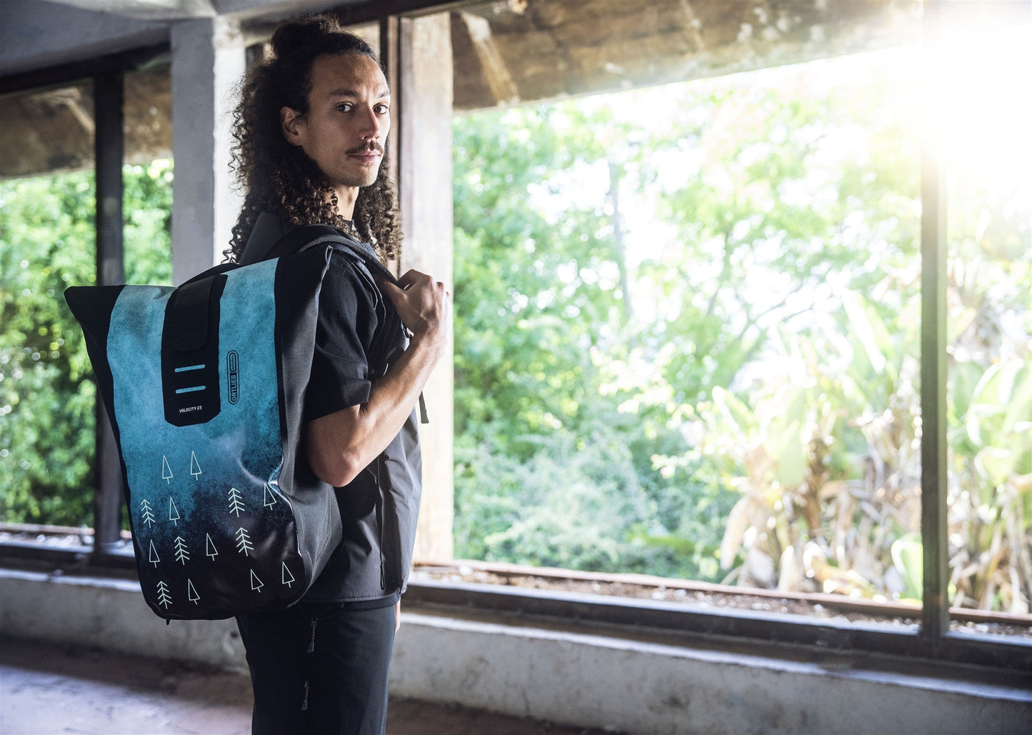 Sac à dos Design "lake" – Velocity roll‑top urbain