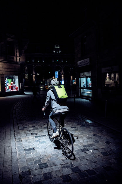 Velocity – sac à dos roll‑top urbain Neon yellow - black reflective